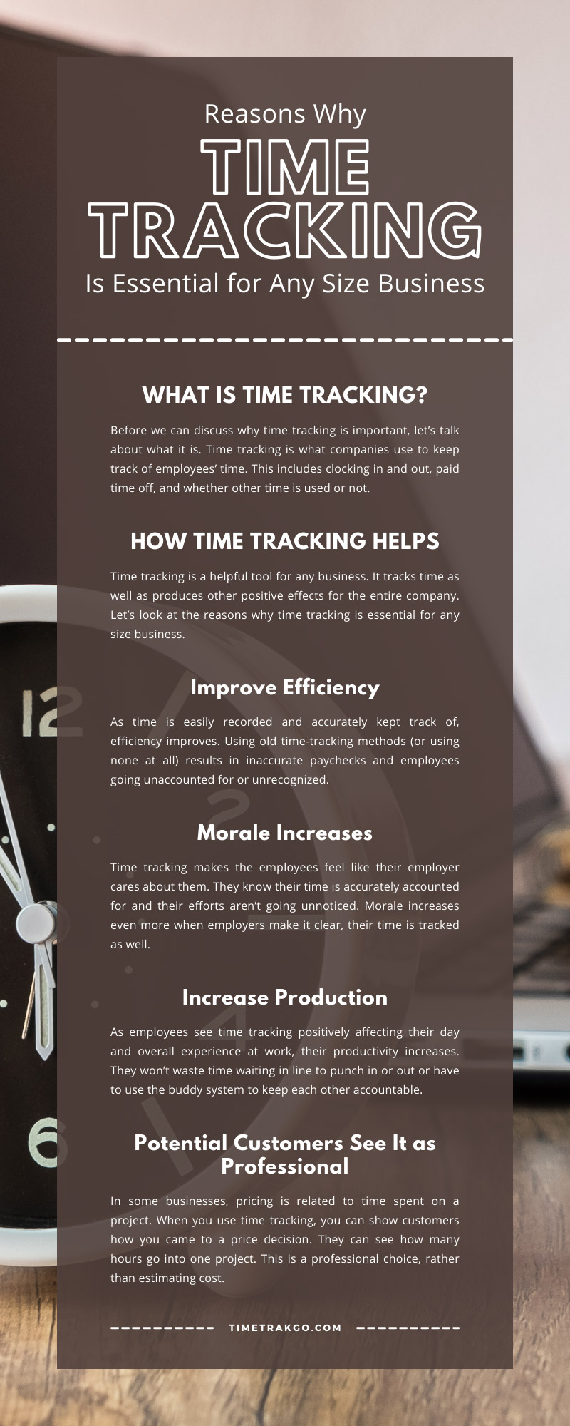 Reasons Why Time Tracking Is Essential for Any Size Business